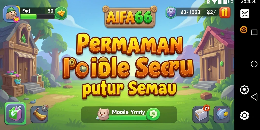 Tampilan gameplay AIFA66 yang memukau dan menarik dalam mode Idle.