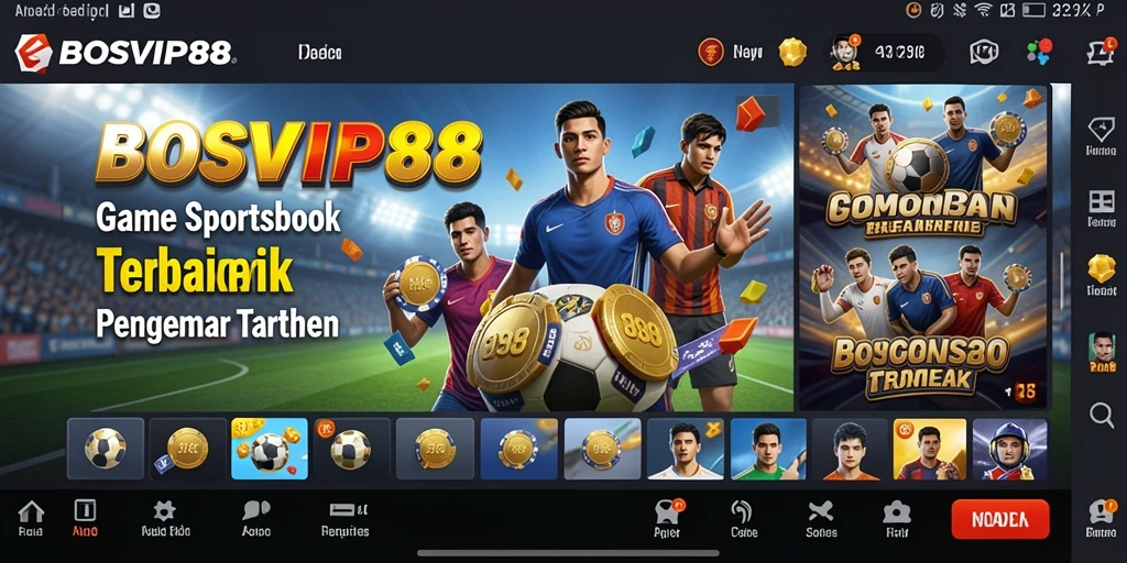 Tampilan Gameplay Menarik di BOSVIP88 untuk Taruhan Sportsbook