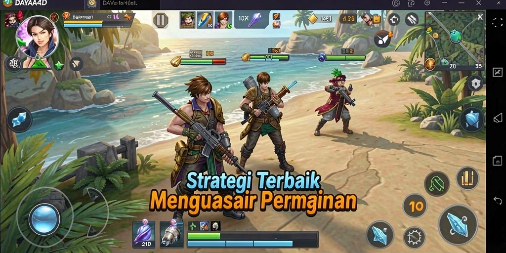 Tampilan gameplay <strong>DAYA4D</strong> yang menarik dan menantang strategi.
