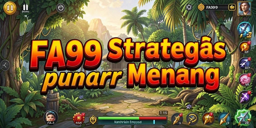 Tampilan menarik dari gameplay strategis FA99 yang mengasyikkan.