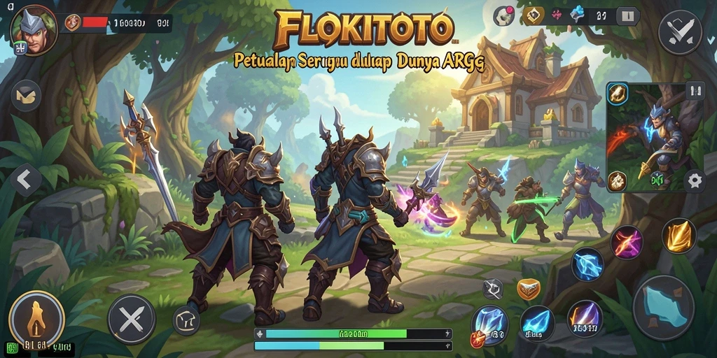 Gameplay seru dalam dunia petualangan ARPG.