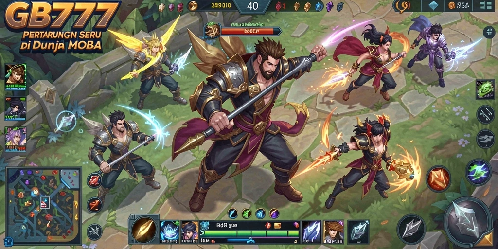 Tangkapan layar gameplay action seru di GB777.