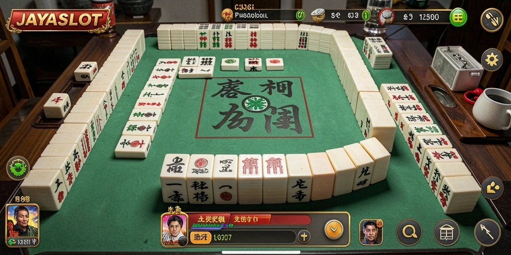 Gameplay seru JAYASLOT yang menampilkan keindahan Mahjong.