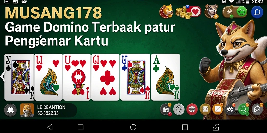 Tampilan menarik dari permainan Domino di MUSANG178.
