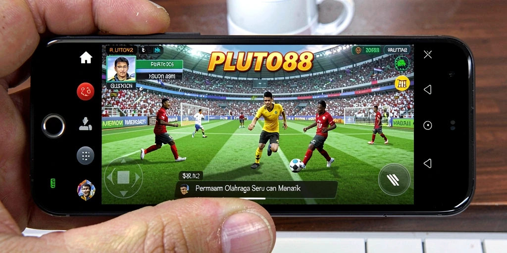 Tampilan menakjubkan dari gameplay PLUTO88 yang penuh aksi.