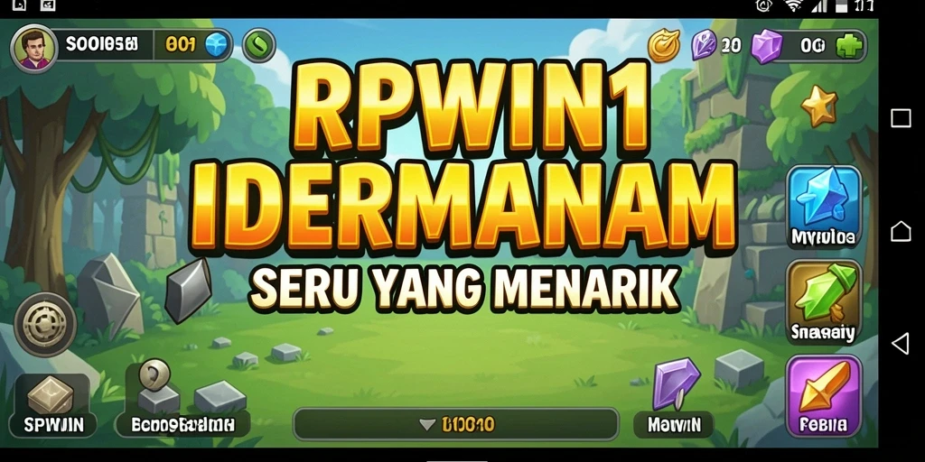 Tangkapan layar utama RPWIN1 menampilkan gameplay Idle yang menarik.