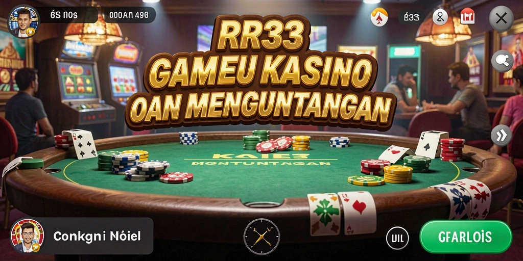 Tampilan gameplay RR33 yang seru dan mengasyikkan.
