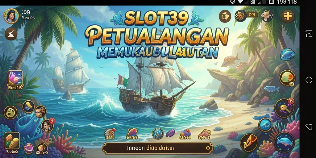 Gameplay SLOT39 yang seru dan menantang di lautan.
