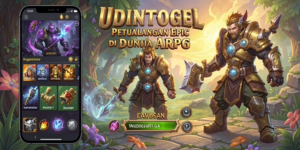 Tampilan menyerang dalam gameplay UDINTOGEL yang seru dan menegangkan.