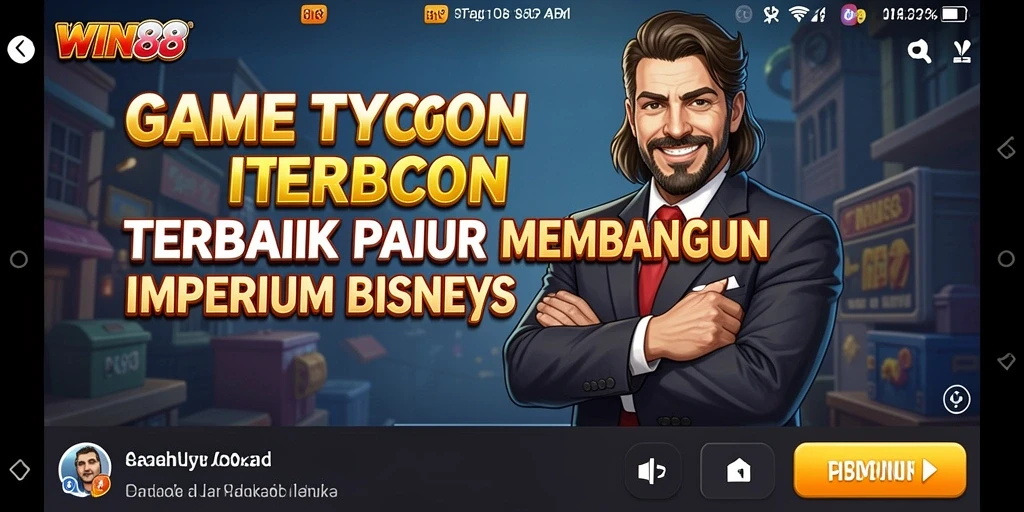 Tangkapan layar permainan WIN88 menampilkan gameplay Tycoon yang seru.
